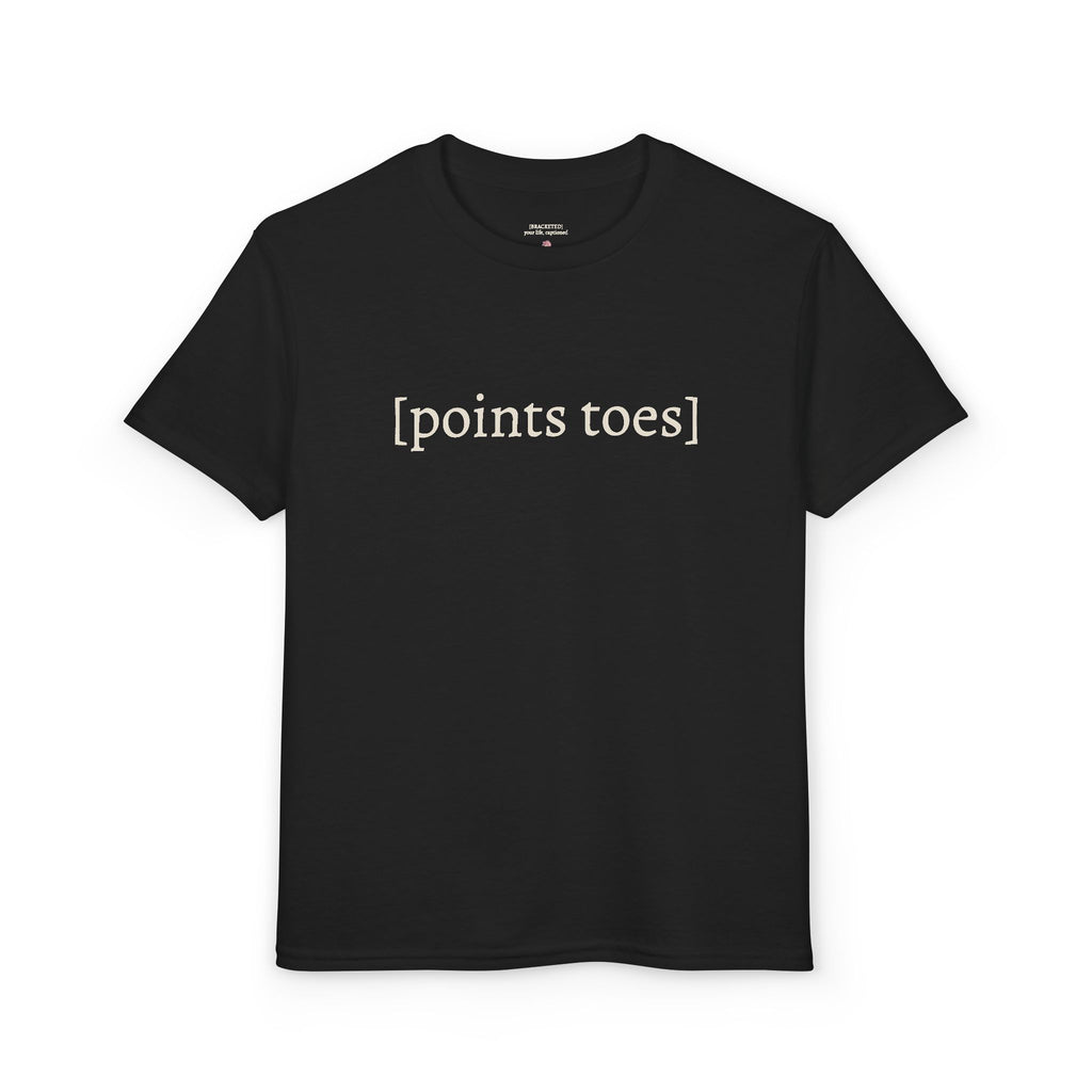 [points toes] — Youth Tee