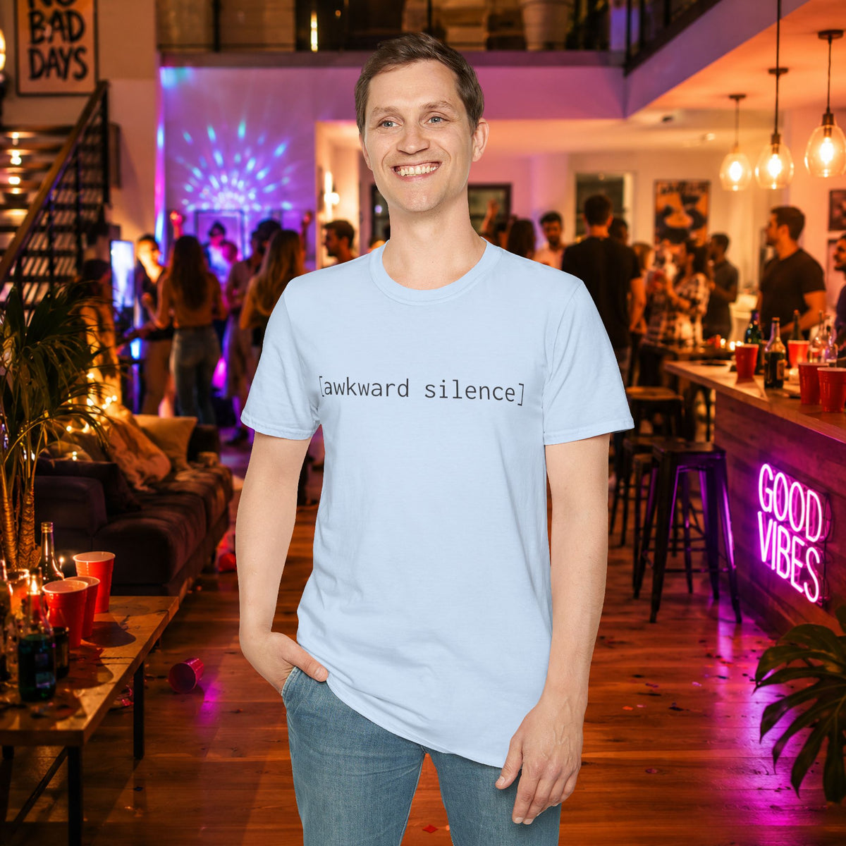 [awkward silence] tee