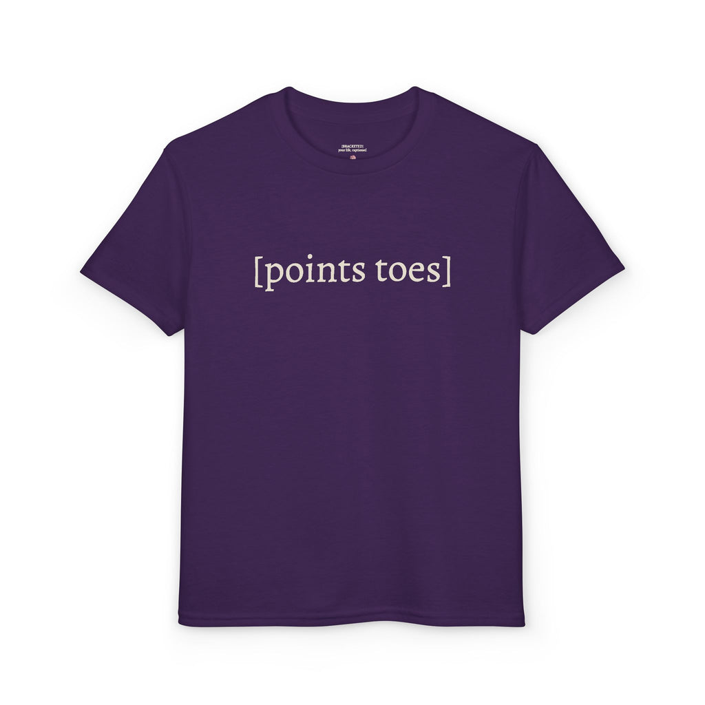 [points toes] — Youth Tee