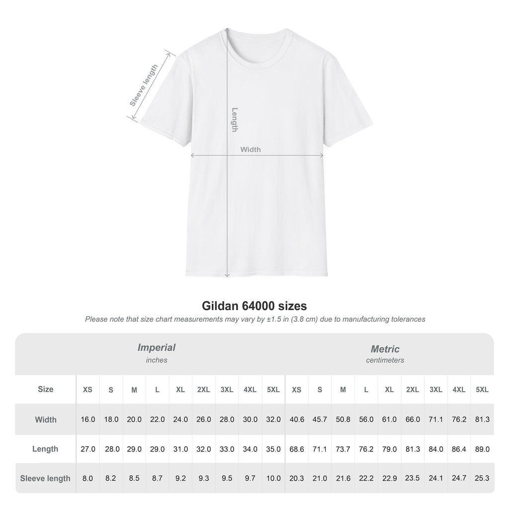 [parental objections intensify] — Unisex Softstyle T-Shirt