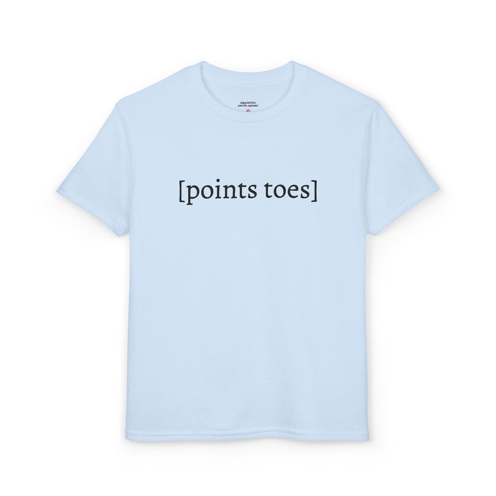 [points toes] — Youth Tee
