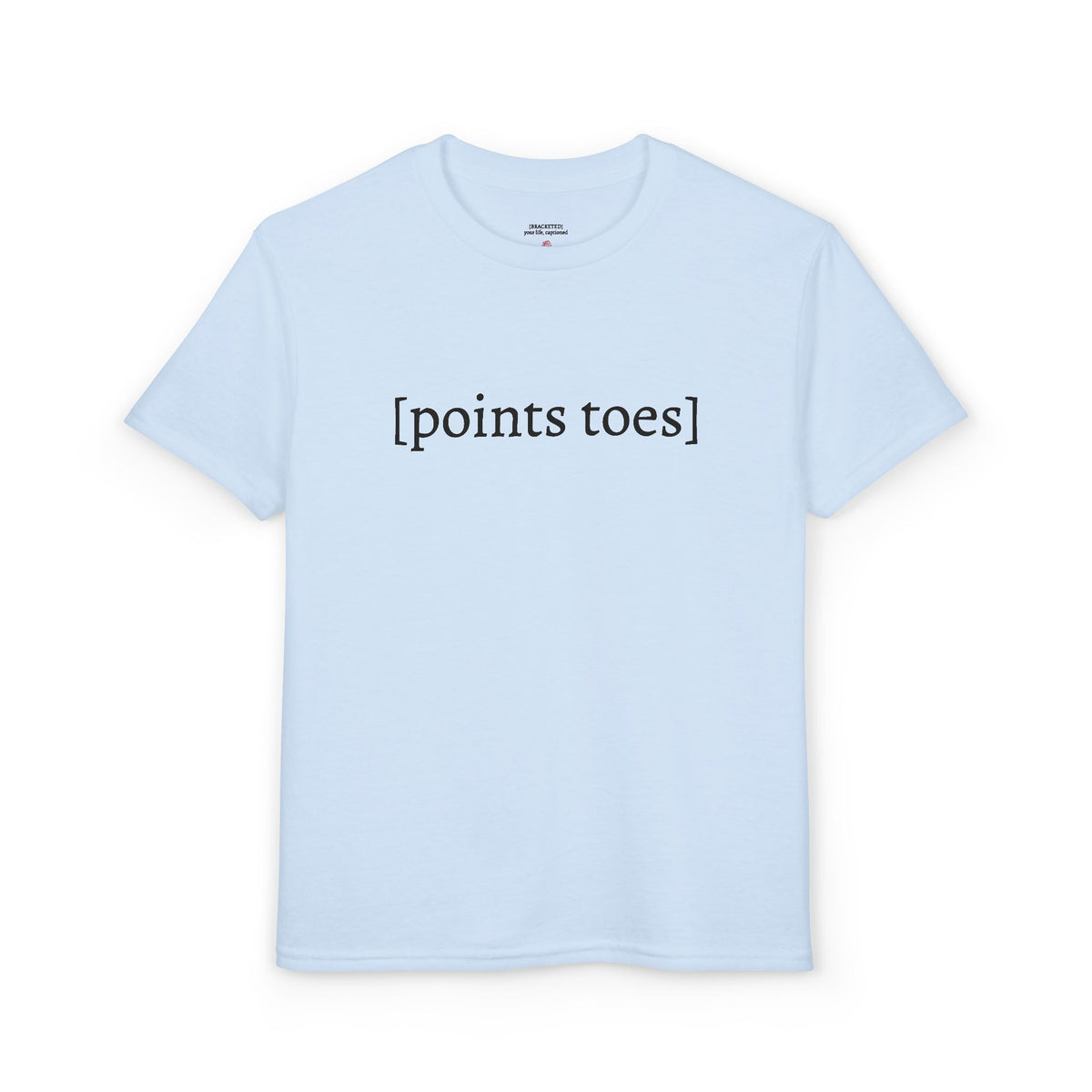 [points toes] — Youth Tee
