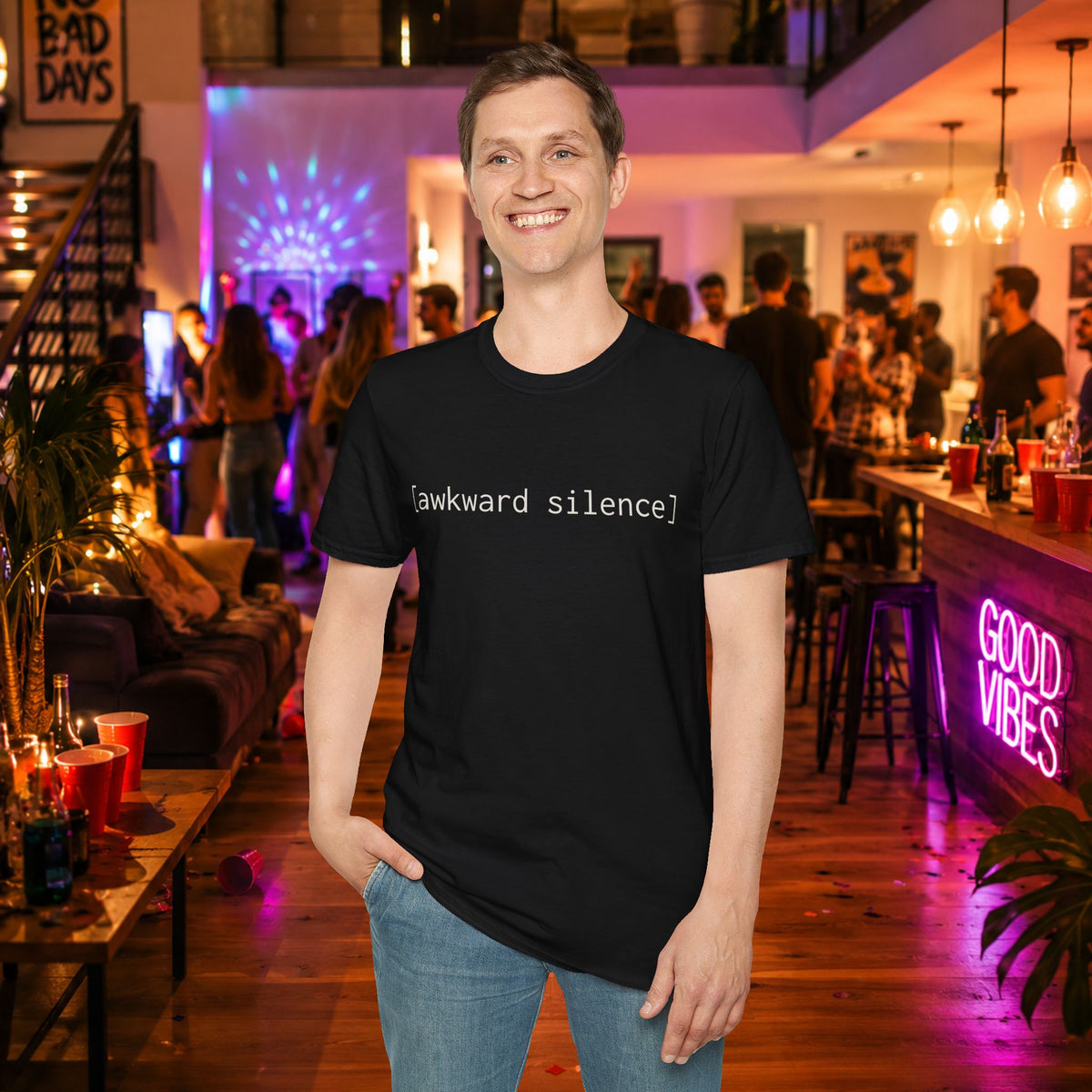 [awkward silence] tee