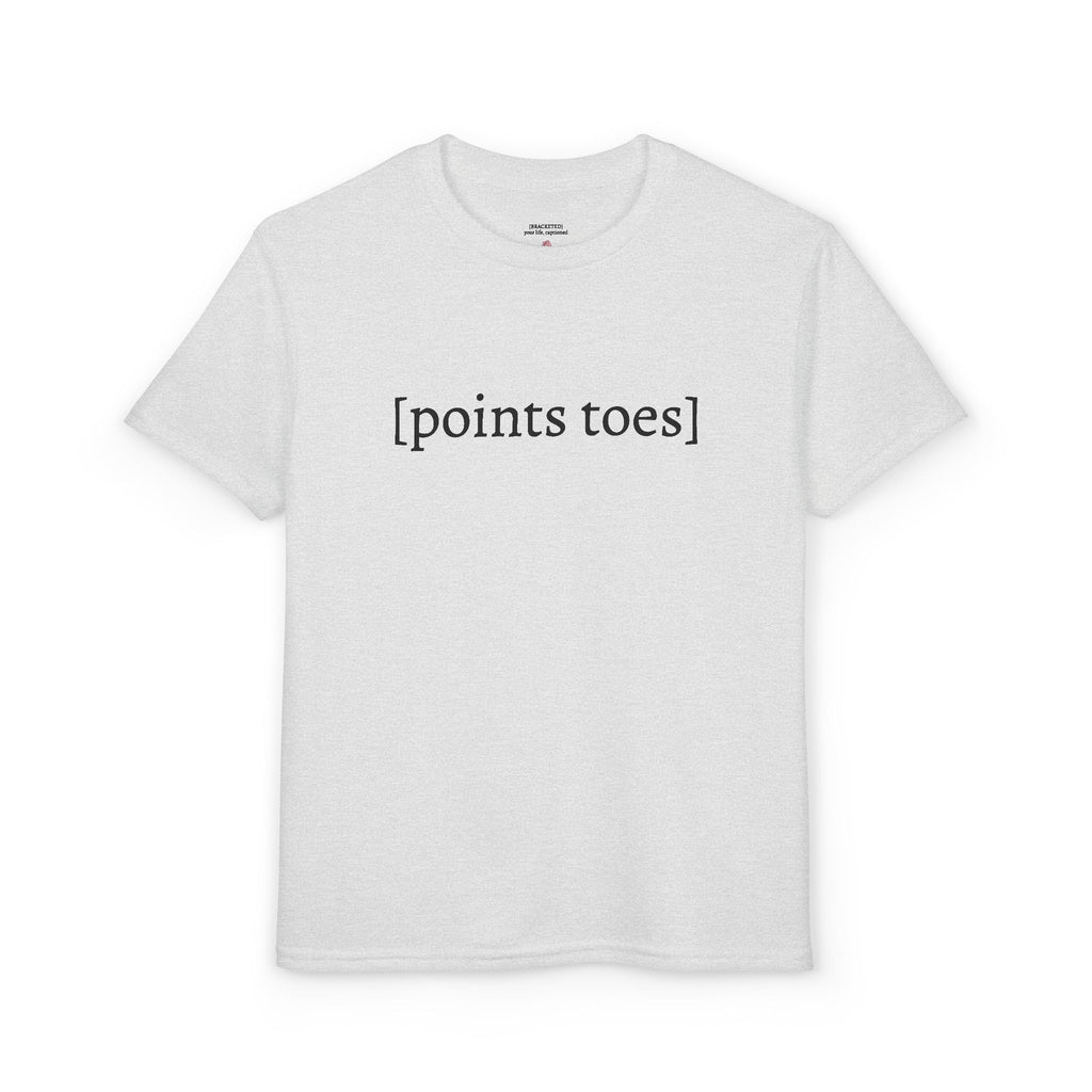 [points toes] — Youth Tee