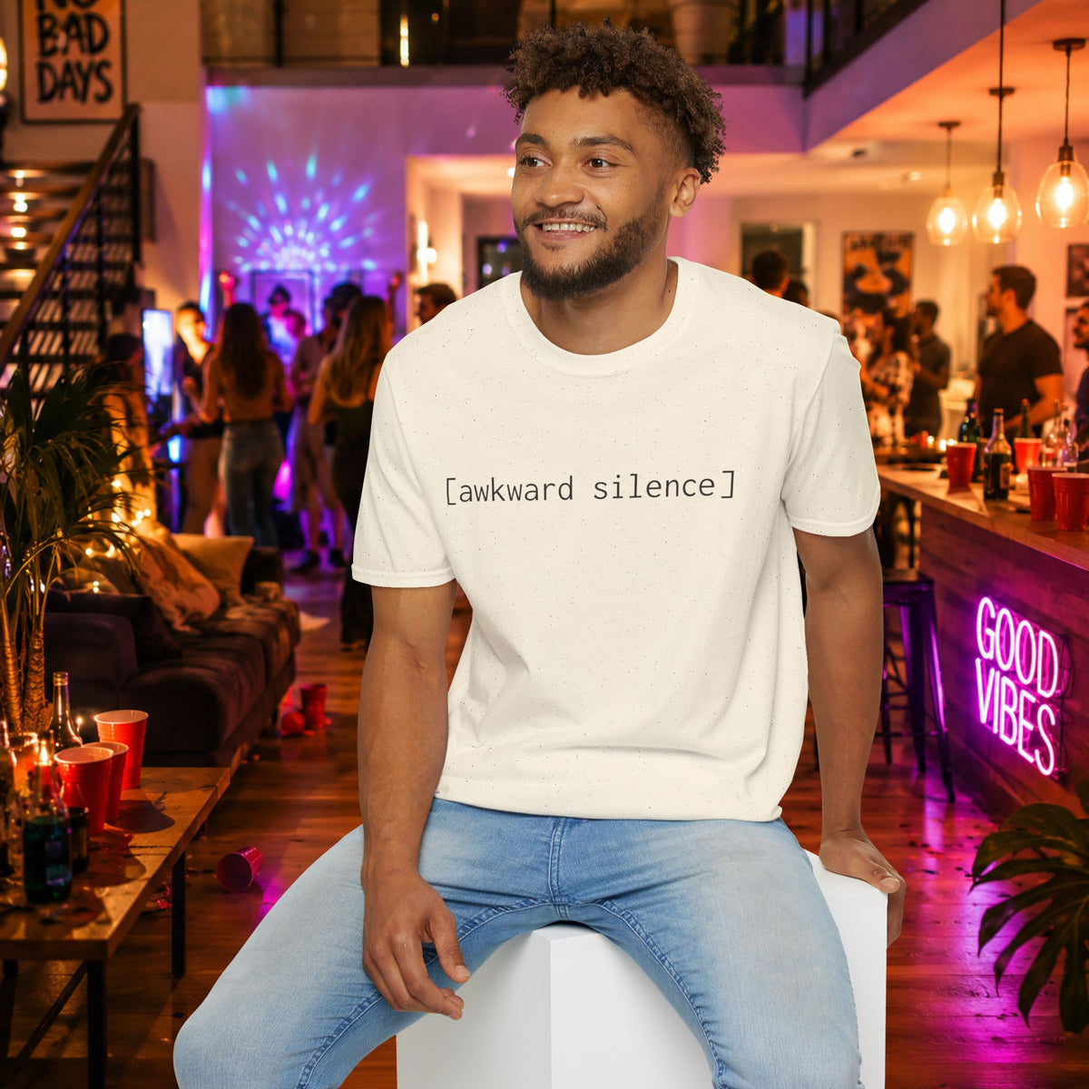 [awkward silence] tee