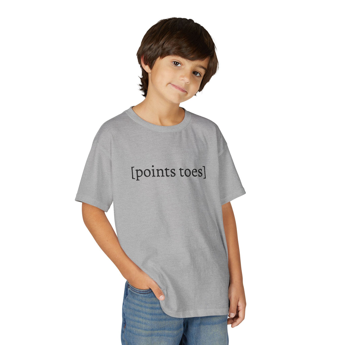 [points toes] — Youth Tee