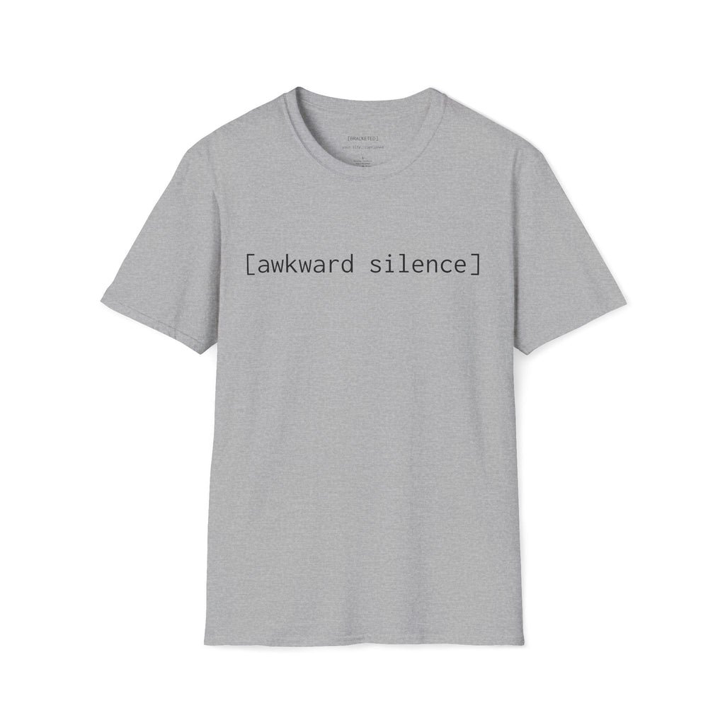 [awkward silence] tee