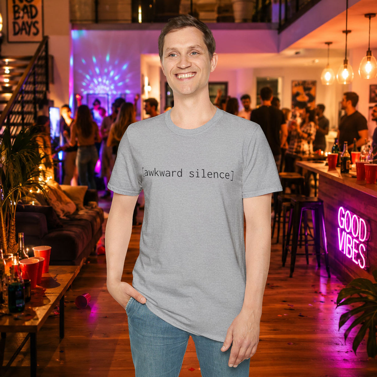 [awkward silence] tee