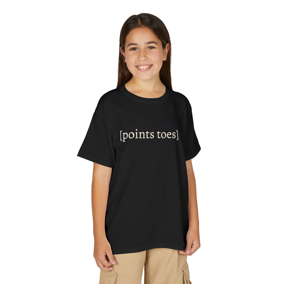 [points toes] — Youth Tee