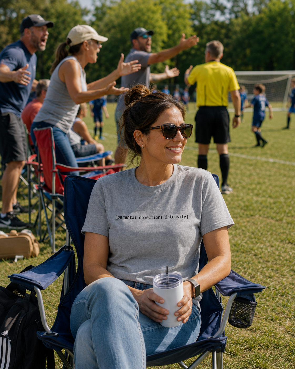 [parental objections intensify] — Unisex Softstyle T-Shirt