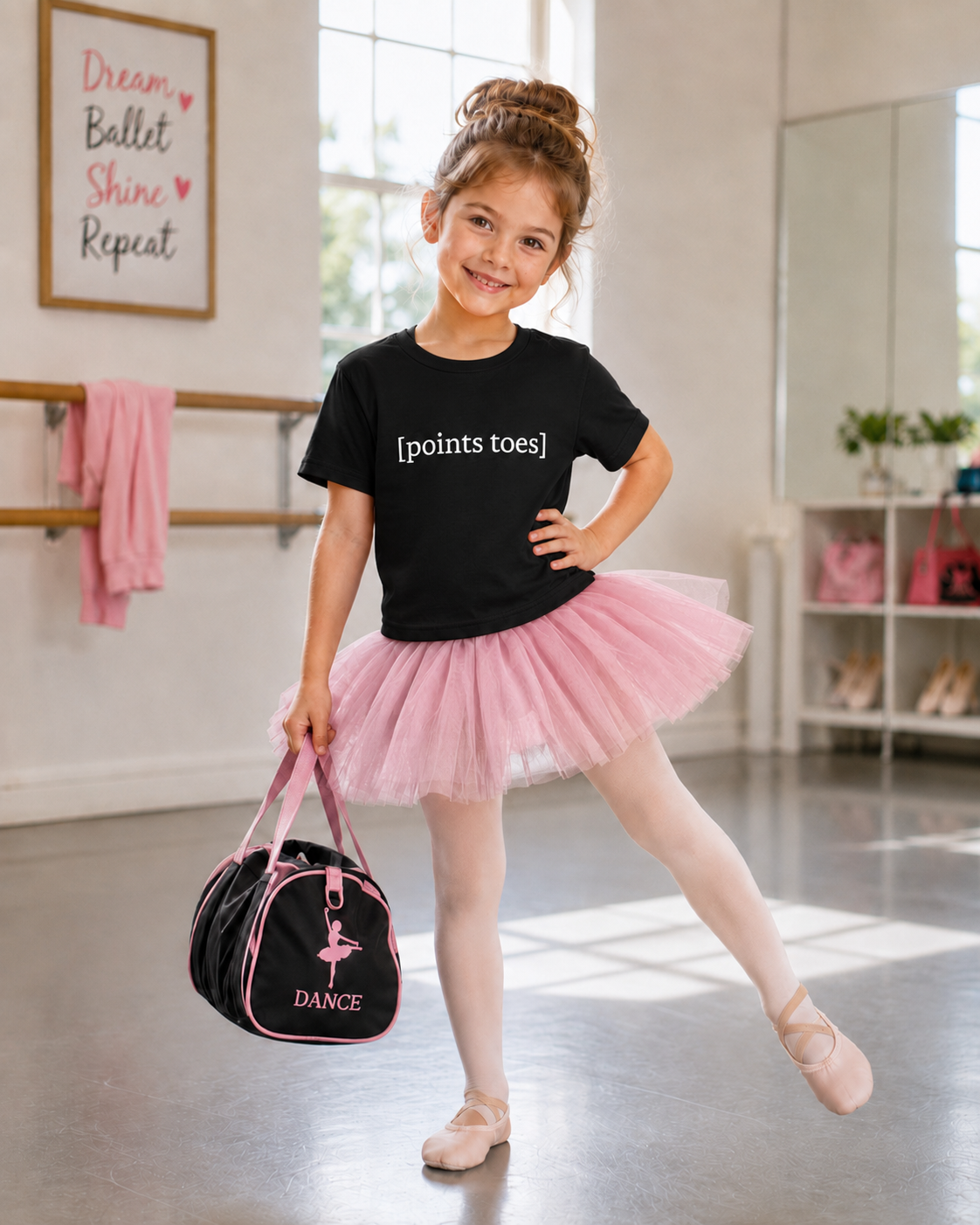 [points toes] — Youth Tee