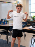 [lowkey excited for fifth grade] — Youth tee first day of 5th grade