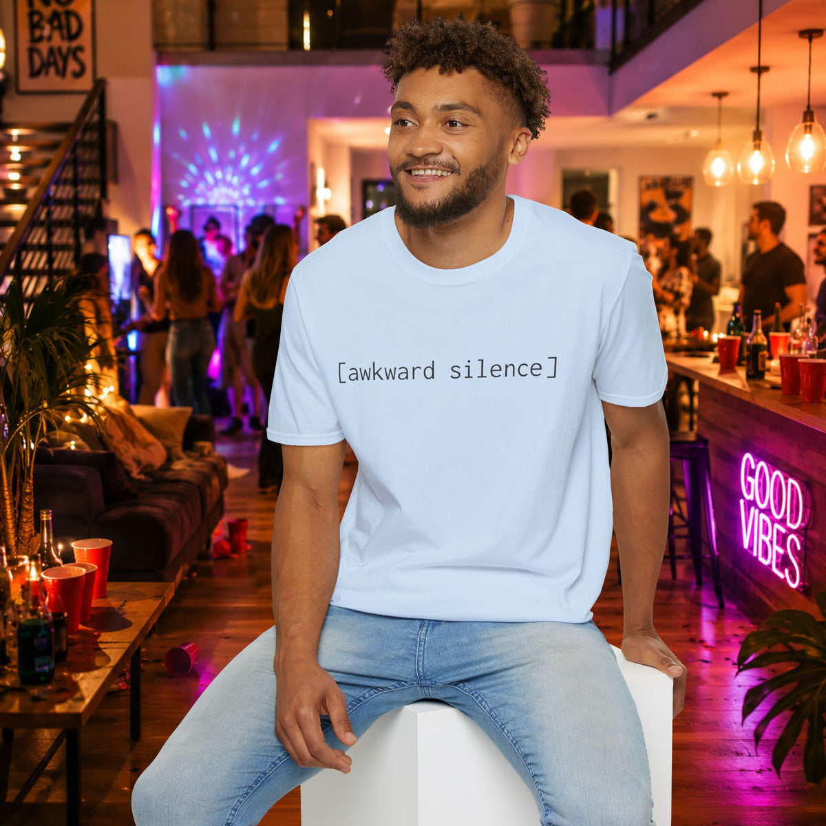 [awkward silence] tee