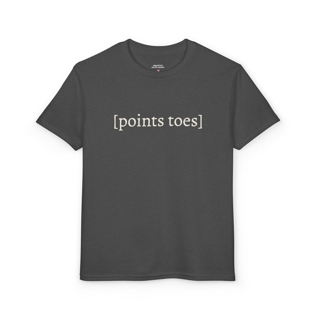 [points toes] — Youth Tee