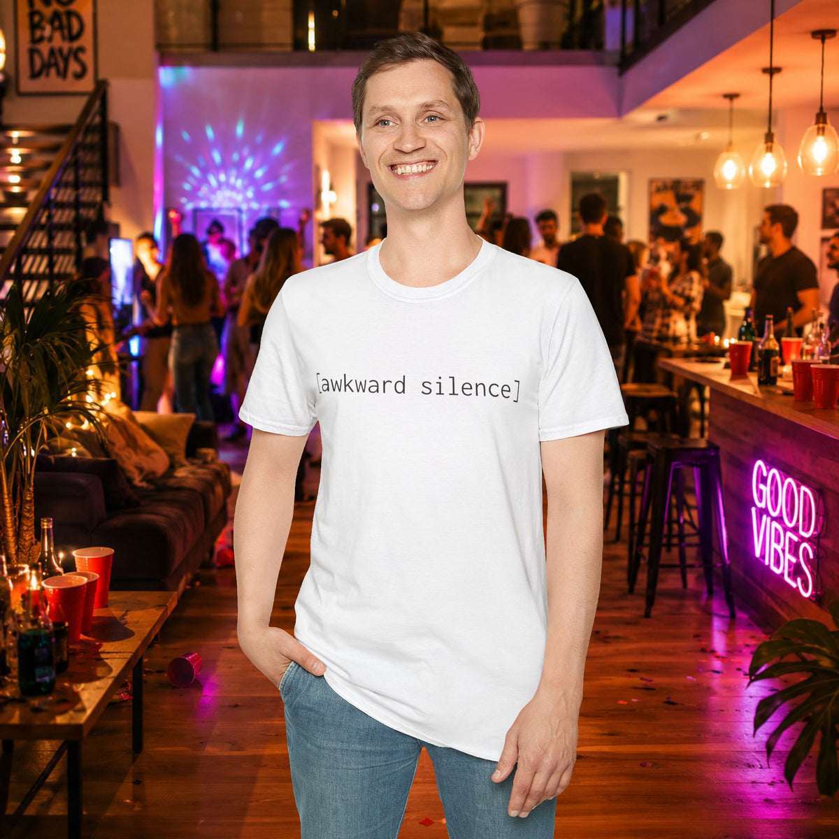 [awkward silence] tee