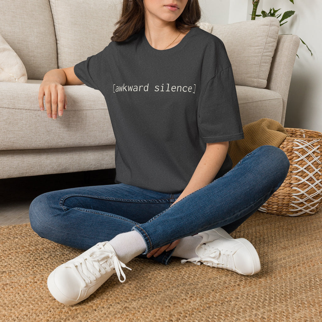 [awkward silence] tee