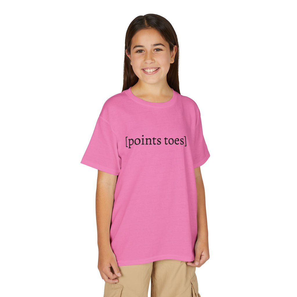 [points toes] — Youth Tee