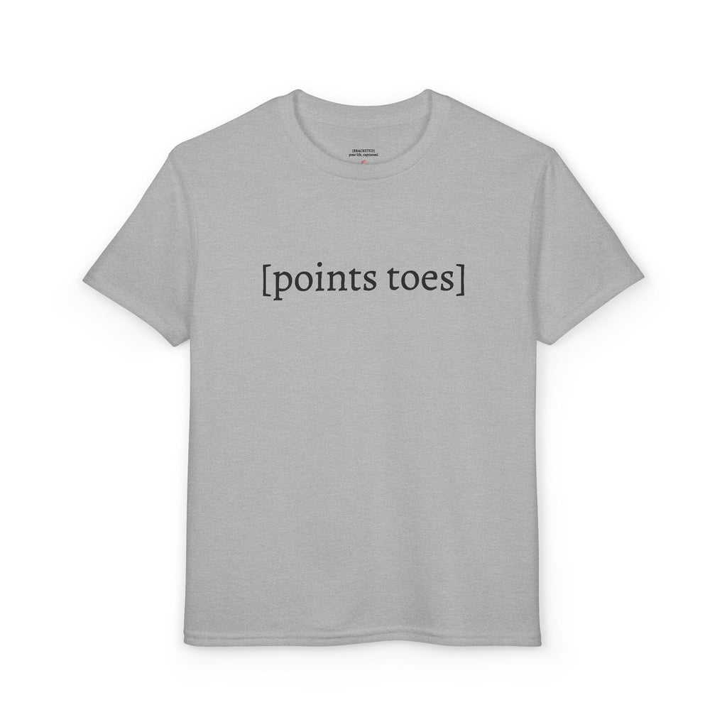 [points toes] — Youth Tee