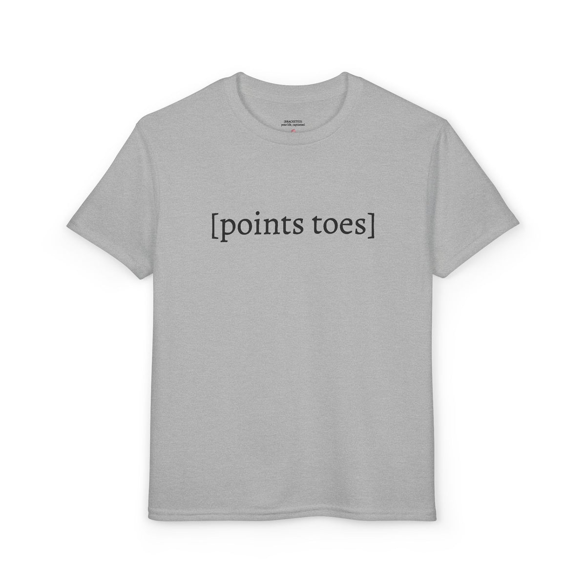 [points toes] — Youth Tee