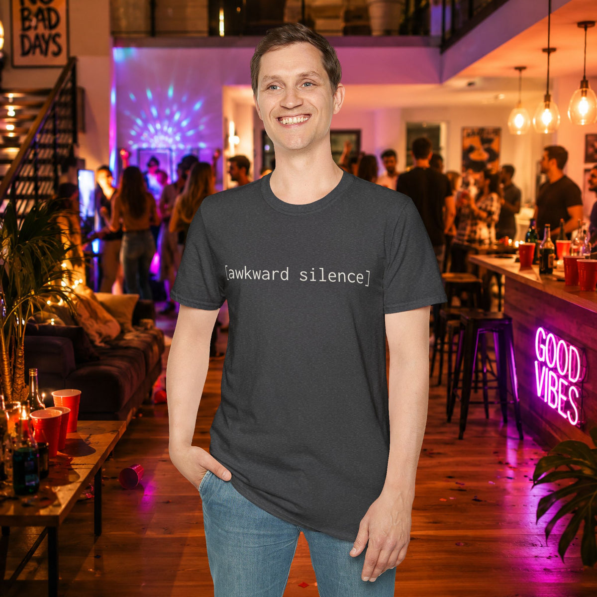 [awkward silence] tee