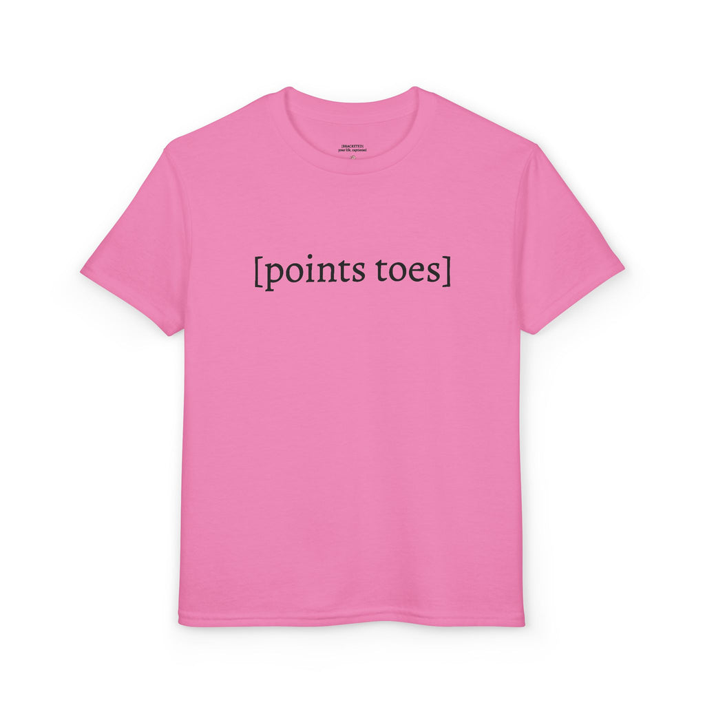 [points toes] — Youth Tee