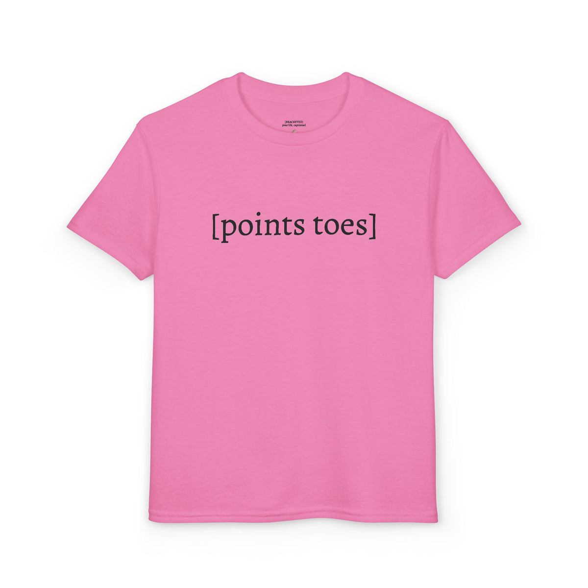 [points toes] — Youth Tee