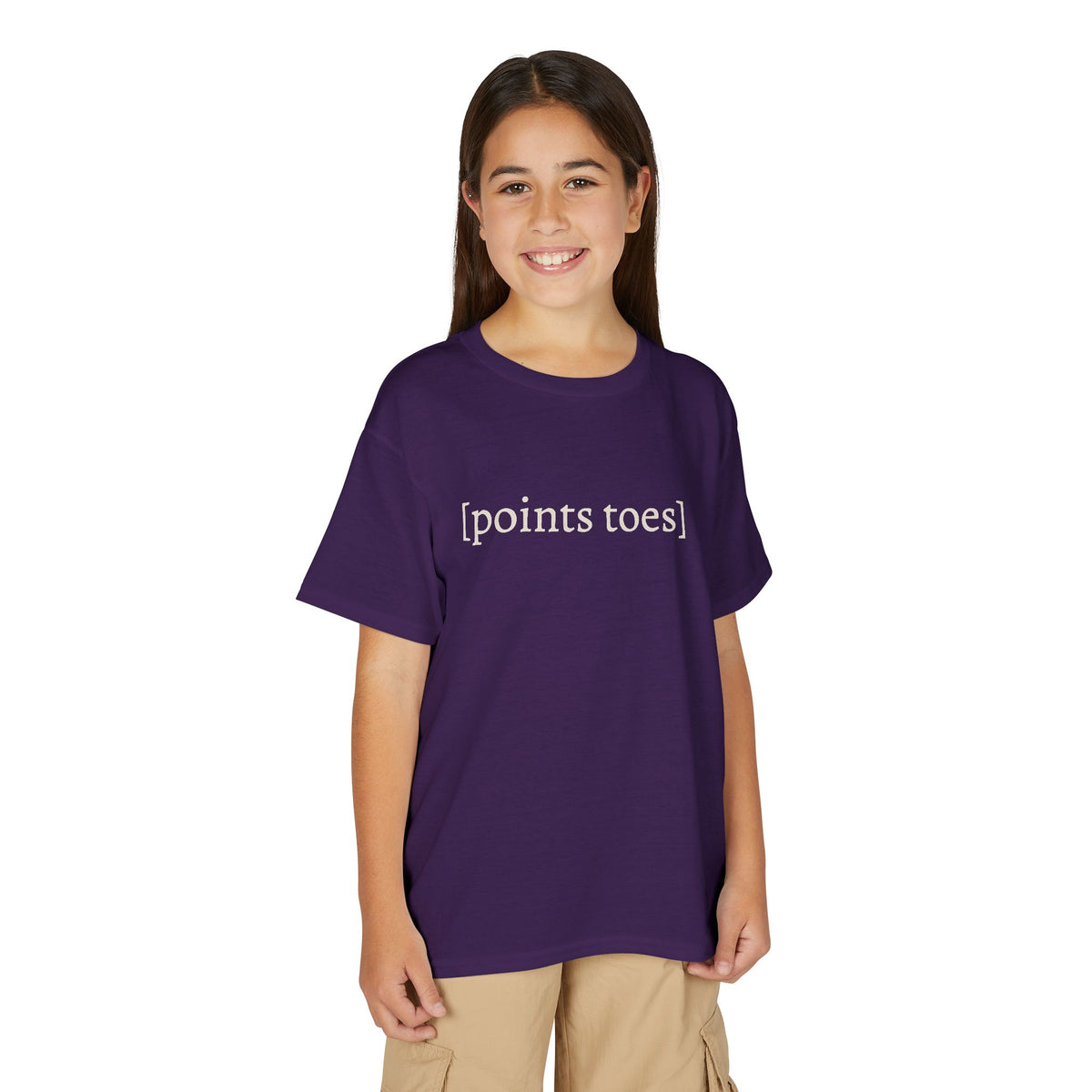 [points toes] — Youth Tee