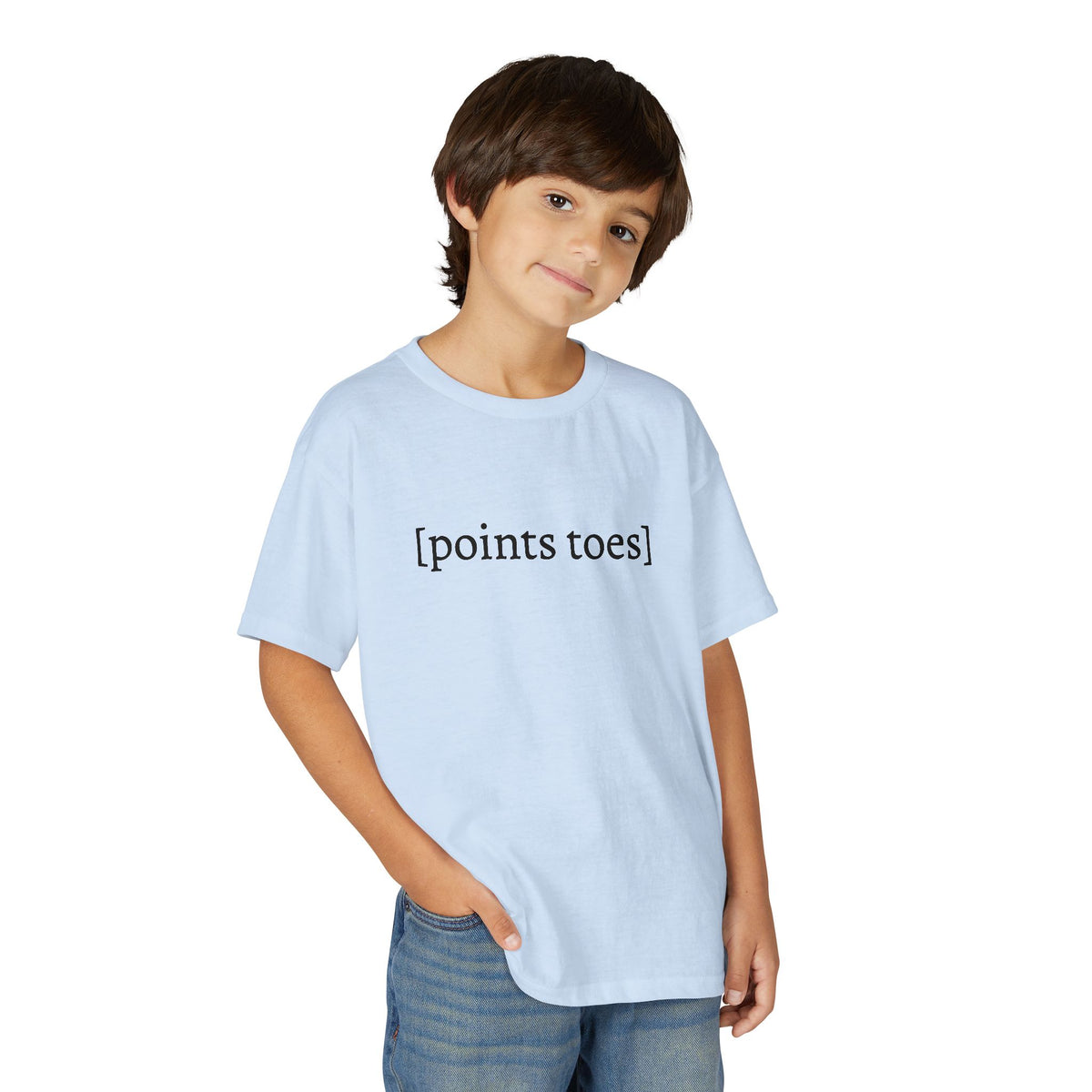 [points toes] — Youth Tee