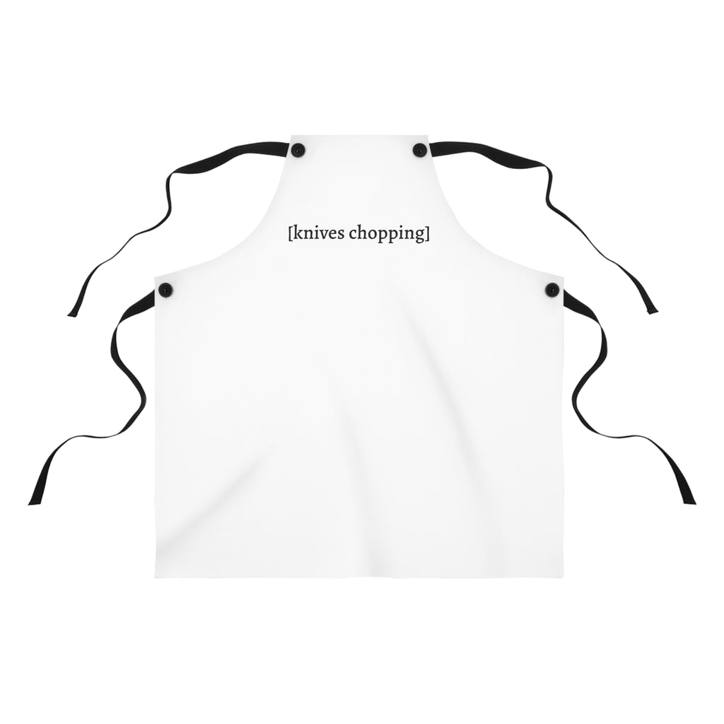 [knives chopping] — Unisex Kitchen Apron