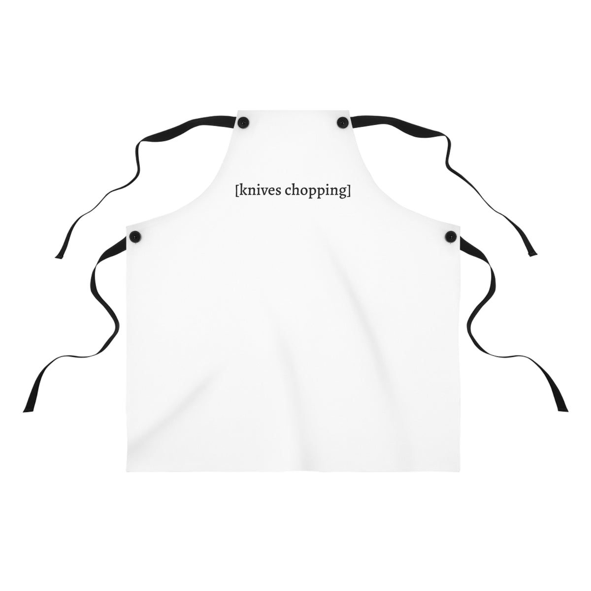 [knives chopping] — Unisex Kitchen Apron