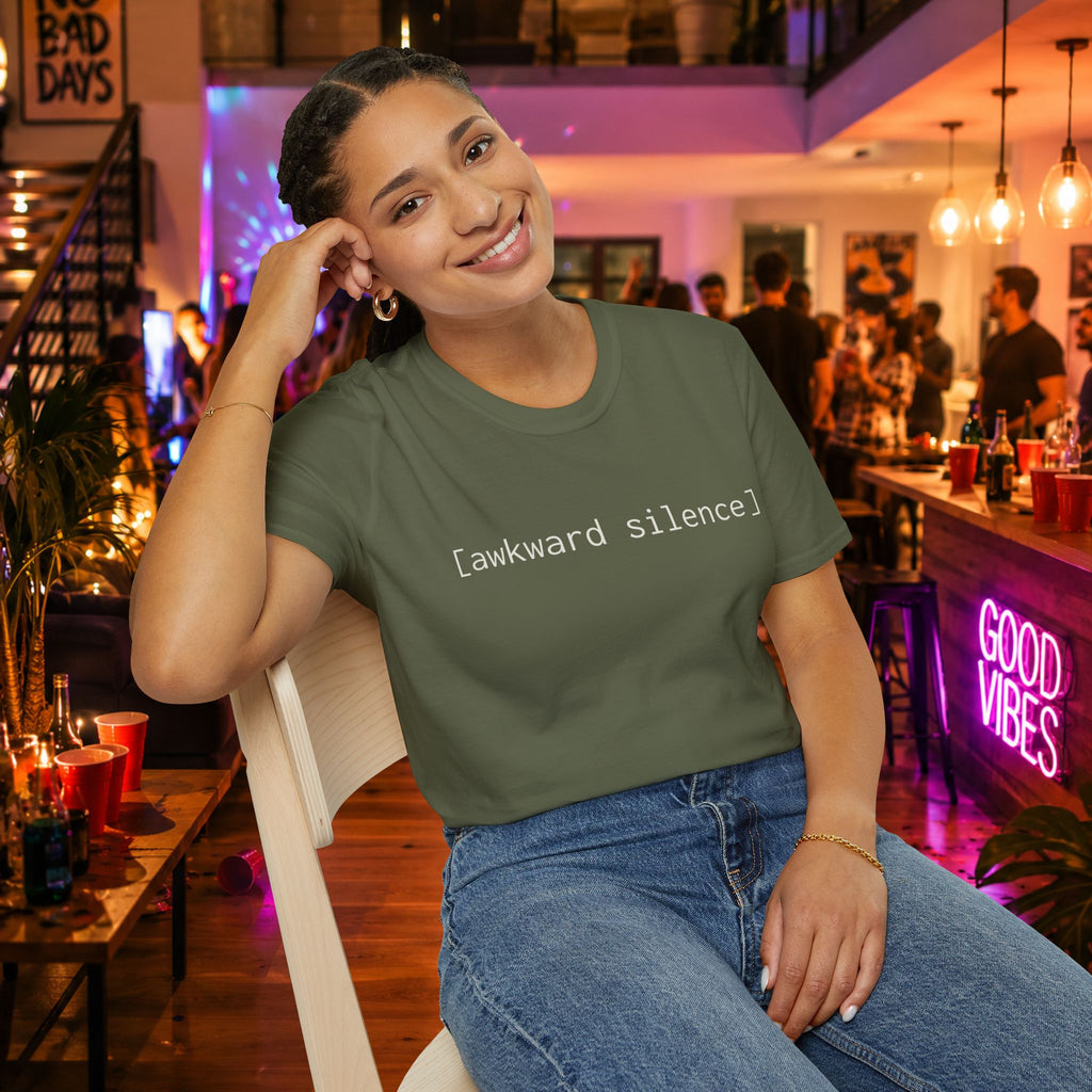 [awkward silence] tee