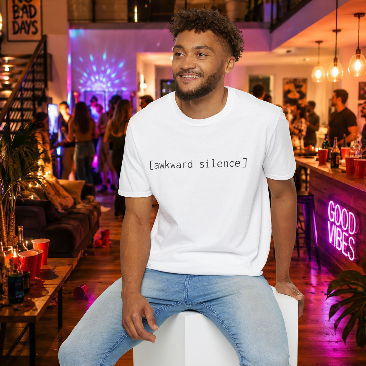 [awkward silence] tee